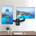 Dual Monitor Wall Mount for 13 to 32 Inch Computer Screens, Monitor Mounts for 2 Monitors Holds Up to 19.8lbs Each,Full Motion Gas Spring Monitor Arm with VESA 75x75/100x100