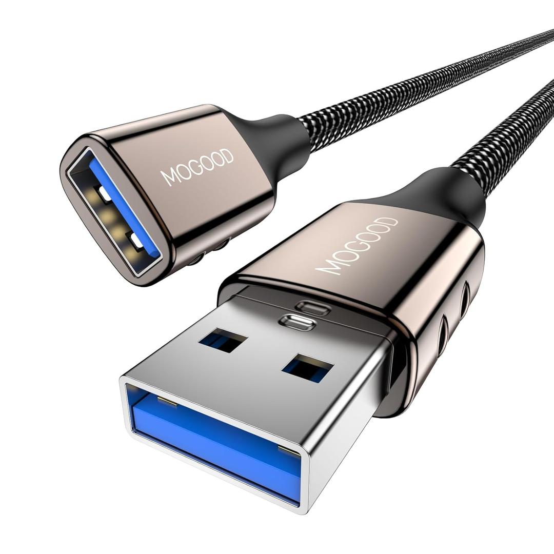 MOGOOD USB 3.0 Extension Cable 3FT USB Cord USB 3.0 Extension Cord USB Extender Type A Male to Female Cable