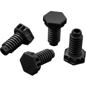 216396900 Leveling Leg Replacement for Frigidaire Kenmore Electrolux Gibson Refrigerator Dryer Freezers Parts Appliances Leveling Feet Adjustable Leveling Foot Screw Leg Rubber Pads 4 Pcs