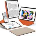 MOFT Dynamic Folio Case for iPad Air 13-inch (M4 2026 / M3 2025 / M2 2024),Slim Magnetic Stand Case with 20+ Viewing Angles, Auto Wake/Sleep,Ultra Thin, Beach White x Terracotta
