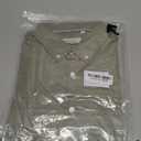 J.VER Men's Oxford Shirt Solid Casual Button Down Collar Shirts Long Sleeve Dress Shirts with Pocket (Large, Light Olive Green)