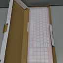 Wireless Keyboard and Mouse Combo, Compact Quiet Wireless Keyboard and Mouse Set 2.4G Ultra-Thin Sleek Design for Windows, Computer, Desktop, PC, Notebook, Laptop (Pink)