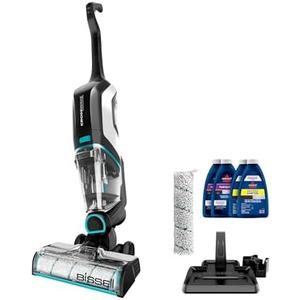 Bissell CrossWave Cordless Max Vacuum Mop All in One Wet and Dry Vac Combo Hard Floor Cleaner and Area Rugs, Cordless Mop, Pack-in Formulas Included, 2554A
