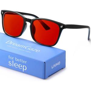 DreamGaze 99.9% Blue Light Blocking Glasses for Better Sleep - Anti Blue Light Glasses Men - Premium Computer Gaming Glasses (Black)