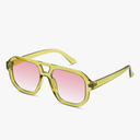livho Trendy Polarized Square Aviator Sunglasses Women Men Square Eyewear Frame, Retro Sun Glasses for Women Men 2025 Shades