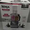 Ninja Food Processor, Professional Plus, 1000 Peak Watts, 4 Functions for Chopping, Slicing, Purees & Dough with 9-Cup Processor Bowl, 3 Blades, Food Chute & Pusher, Silver, BN601