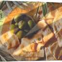 Trader Joe's Green Olive Flats, Italian Lingue Crackers, 5.29 oz (Pack of 1)