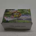 4 Zone Water Timer for Garden Hose, 4 Outlets Sprinkler Timer for Watering with Brass Inlet, Rain Delay/Automatic/Manual Irrigation System for Garden Sprinkler Controller for Lawn Yard Garden