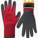 LOCCEF 2 Pairs Winter Work Gloves for Men and Women, Freezer Gloves for Work Below Zero, Thermal Insulated, Super Grip XL