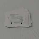 BONSEN Paper Shredder Sharpening & Lubricant Sheets-Pack of 50