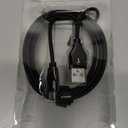 6 Foot Braided Nylon Micro Black Chrome USB Charge/Sync Cable