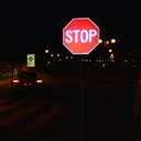 2 x ANLEY Stop Sign 12 X 12 In - Diamond Grade Reflective at Nights - 40 Mil Thick Rust-Free Aluminum - Easy Mounting - Street Road Slow Warning Metal Warning Signs Octagon Outdoor Use