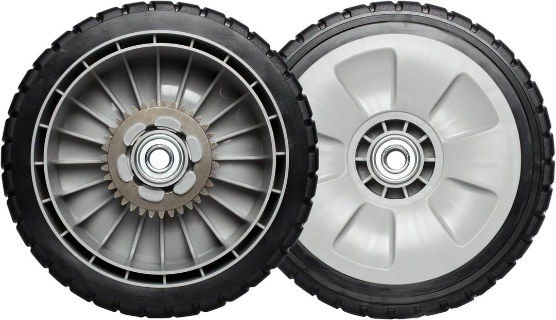 2pcs Lawn Mower Rear Wheels Replaces 42710-VE2-M02ZE 42710-VE2-M00ZE - 8" Wheels Assebmly Fit with HRT216 HRR216 HRS216
