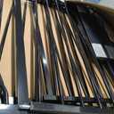 Safety 1st Easy Install 28'' Walk Thru Gate, Fits Between 29'' and 38'', Black, 1-Pack,(GA105CBLK)