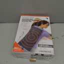 Calming Heat Massaging Vibrations Weighted Heating Pad by Sharper Image | Temperature Settings, Auto Shut-Off Feature, Gift for Holidays, Women & Men | 3 Heat, 6 Massage, 12 x 24, 4 lbs