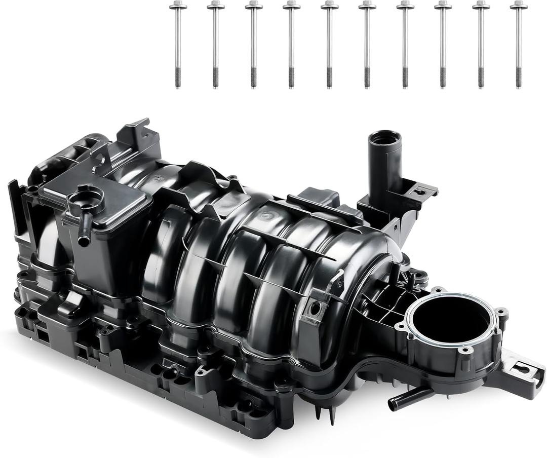 WMPHE Intake Manifold Assembly Compatible with 2009-2018 Dodge Ram 1500 2500 3500 2019-2021 Ram 1500 2009 Aspen 5.7L V8, Replacement for 68194114AC 68048074AB 68048074AC 68048074AD 68194114AA