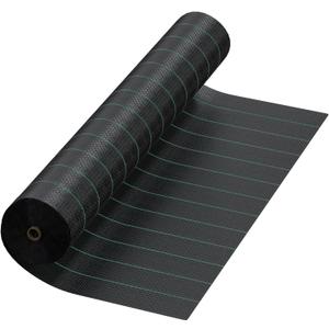 13ft x 60ft Driveway Fabric 5oz Heavy Duty, 800lbs Tensile Strength Woven Geotextile Fabric, Commercial Grade Ground Stabilization Underlayment for Road, Gravel, Erosion Control