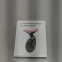 Red-Light-Therapy-for-Face and Neck, 7 Color Light Based Facial Massager, Portable Skin Care Tool (Black)