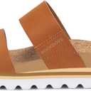 RockDove Womens Isla Lift Platform Slide Sandals with Cushioned Arch Support and Soft Dual Straps, 10
