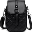 Cross-body bags for women Womens Purses Phone Purse Minimalist Purses Ladies BagSingle-shoulder Crossbody Handbag (1#black)