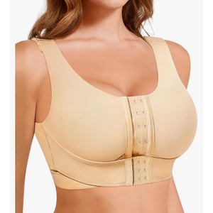 BRABIC Front Closure Bras for Women Post Surgery Compression Mastectomy Surgical Support Wireless Full Coverage Bra
S