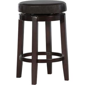 Linon Maya Brown Counter Stool