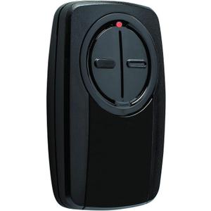 380UT Chamberlain klik5u-bk2 klik3u-bk Garage Door Opener Remote Clicker, 375UT Universal Garage Door Remote for Lift Master Craftsman Genie, Dip Switch (Black 1PC)