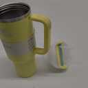 Stanley Quencher H2.0 Tumbler with Handle and Straw 40 oz | Flowstate 3-Position Lid | Cup Holder Compatible for Travel | Insulated Stainless Steel Cup | BPA-Free | Pomelo (40 Ounces, Pomelo)