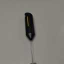 Bonsenkitchen Milk Frother Wand - Powerful Handheld Milk Frother with Stainless Steel Whisk - Battery-Powered Drink Mixer for Coffee, Lattes, Cappuccinos, Matcha