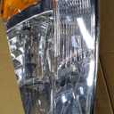 Headlights Assembly For 2009-2018 Dodge Ram 1500 2500 3500, Fit For 09-18 Ram Quad or Dual Style Halogen Headlamp Clear Lens Chrome Housing Amber Corner Head Lights Set Replacement Pair