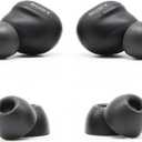 Comply Memory Foam Replacement Earbud Tips for Sony True Wireless Earbuds | Ultimate Comfort, Secure Fit, Superior Noise Isolation | Anti Slip, Prevent from Falling Out | Black, Medium (3 Pairs)