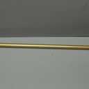 Adjustable 36-72 Inch Luxury Gold Curtain Rods for Windows, 1 Inch Diameter Heavy Duty Curtain Rods,Single Long Window Treatment Rods, Moden Decorative Drapery Rods for Bedroom Kitchen