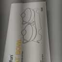 MILIFUN Cat Bowls, Cat Food Bowls Elevated Tilted, Anti Vomiting Kitty Bowl For Puppy and Bunny, Orthopedic For Indoor Cats.