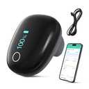 Ring Pulse Oximeter Fingertip | Continuous Oxygen Monitor Fingertip with Alarm O2 Continuous Pulse Oximeter Finger | Rechargeable Overnight Oximeter with Bundle APP & PC/Export Sleep Report