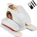 Under Desk Elliptical Machine, 16-Speed Electric Elliptical Leg Exerciser as Seen on TV for Seniors, Quiet Portable Seated Pedal Exerciser for Home with Auto & Manual Modes, and Remote Control