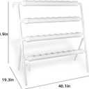 Hydroponics Growing System Kit 36 Plant Sites Food-Grade PVC-U Pipes Hydroponic Grow Kit Gardening System for Vegetables,Fruits,Herb