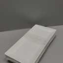 Foraineam 4 Pack Porcelain Serving Platters 10-1/4 x 5 inch Rectangular Serving Trays, Dessert, Appetizer, Salad Side Plates