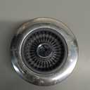 Upgraded 3in1 Kitchen Sink Drain Strainer & Sink Stopper, Stainless Steel Kitchen Drain Plug & Sink Installation Parts with Anti-Clogging Basket, Fit US Standard 3-1/2'' Sink Drain Hole, Silver
