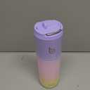 BOTTLE BOTTLE Insulated Water Bottle 24oz with Straw Lid and Handle for Sports Travel Gym Stainless Steel Water Bottles Double-Wall Vacuum Metal Leak Proof BPA-Free Purple pink yellow