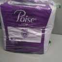 Poise Incontinence & Postpartum Pads for Bladder Leaks, 7 Drop Ultra Absorbency, Long Length, 78 Count