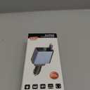 Retractable Car Charger [168W Max 2.9FT USB C Car Charger Adapter] Fast Charging Compatible with iPhone 16 15 14 13 12, Samsung, Gray (Cord for apple+Type C)