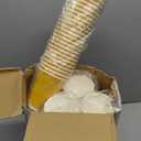 Lamosi Disposable Coffee Cups 12 OZ 100 Pack, Paper Coffee Cups 12 OZ for Hot Drinks or Cold Beverages, Insulated Corrugated Ripple Wall Cup No Lids for Office, Cafe, Home or Travel (Champagne)