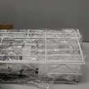 SWTYMIKI Over Door Hat Organizer - 5 Tier Wall Mounted Hat Rack with 4 Adjustable Metal Basket and 3 Hooks, Hanging Baseball Cap Organizer Storage Holds up to 49 Caps for Door, Bedroom, Closet (white)