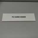 Yecaye TV Cord Hider, 42In Large Cable Hider Beige, Wire Covers for 4 Cords, Wire Hiders for TV on Wall, Cable Raceway Concealer, W1.18in H0.6in, Beige