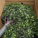 Artificial Boxwood Topiary Ball Trees for Outdoor Set of 2 Fake Plant Bushes with Ground Spike UV Resistant Faux Shrubs for Garden Front Porch, Green