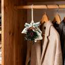 2 x Car Air Fresheners, Christmas Scented Hanging Ornaments, Winter Fir & Spice Gingerbread & Holiday Bonfire Scents Cards Air Freshener for Car, Home, Office, Holiday Dcor Gift  3 Pack