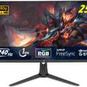 YEYIAN Avance 25 inch Gaming Monitor 240Hz, FHD 1080P Framless 25 PC Monitors 240Hz 1ms Flat VA Screen HDR 10, 2 HDMI & 1 DP Port, 92% sRGB Computer Monitor, Support Freesync and G-Sync, VESA Mount