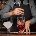 2 x JETKONG 3 Pcs Cocktail Mixing Spoons 12-Inch Bar Spoon Long Stirring Spoon Drink Stirrers Cocktail Spoons for Tea, Coffee, Ice Cream, Juice, Drinks, Milkshakes