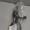 Fox Run Stainless Steel Manual Hand Mixer, Black Retro Style Egg Beater, 13" x 4"