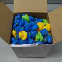 Realspring 180 Pcs Christian Rubber Ducks for Kids Jesus Love You Vbs Christian Religious Party Favors for Sunday School Church Party Classroom (Colorful)